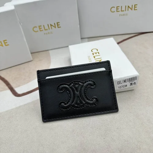 11 Celine Women's Wallet Luxury Leather Triomphe Designer