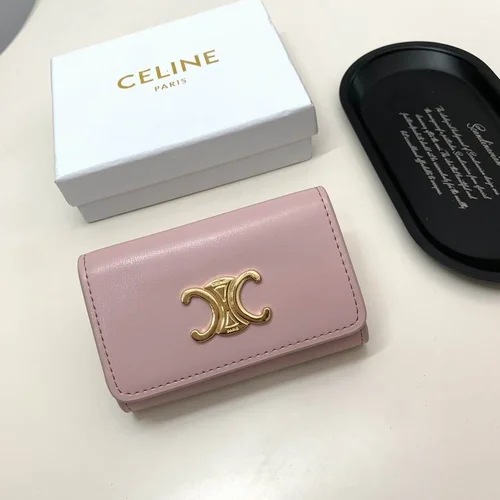 11 Celine Women's Wallet Luxury Leather Triomphe Designer