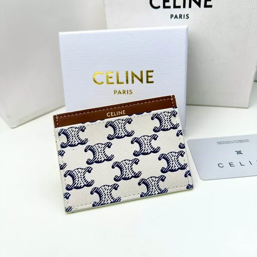 11 Celine Women's Wallet Luxury Leather Triomphe Designer