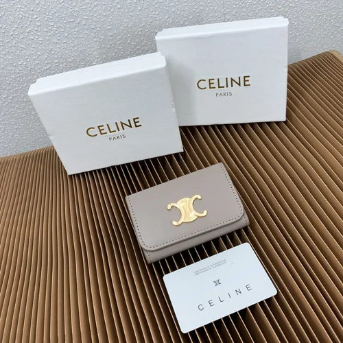 11 Celine Women's Wallet Luxury Leather Triomphe Designer