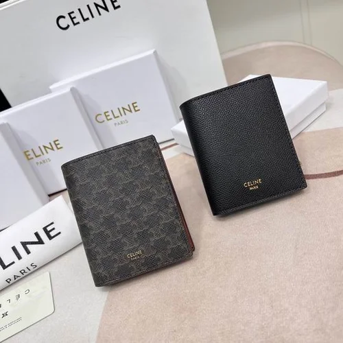 11 Celine Women's Wallet Luxury Leather Triomphe Designer