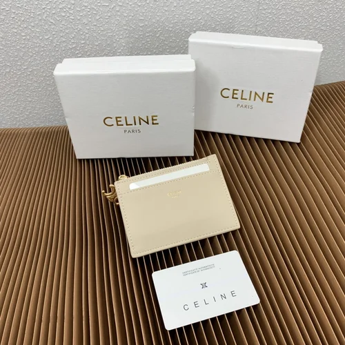 11 Celine Women's Wallet Luxury Leather Triomphe Designer