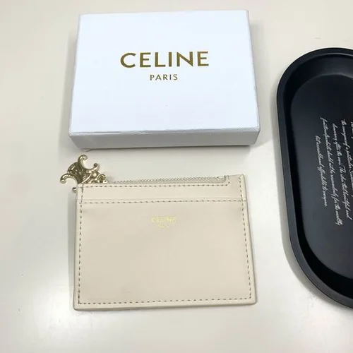 11 Celine Women's Wallet Luxury Leather Triomphe Designer