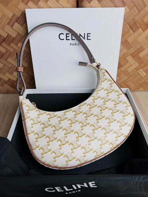 11 Celine Ava Small Shoulder Bag Women Luxury Smooth Leather