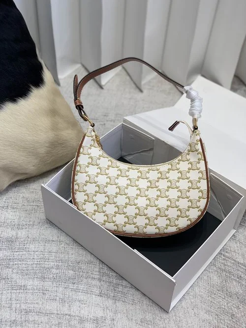 11 Celine Ava Small Shoulder Bag Women Luxury Smooth Leather