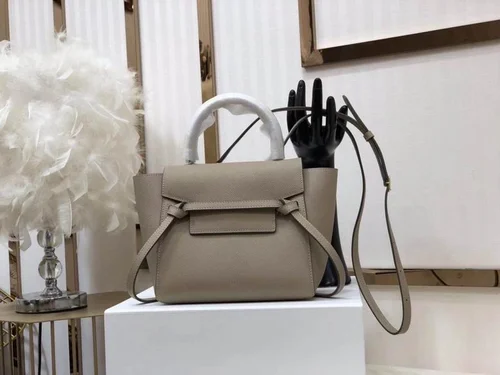 Celine Belt Pico Mini Bag Women Luxury Leather Designer