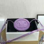 Celine Cuir Triomphe Original Large Shoulder Bag Authentic Luxury