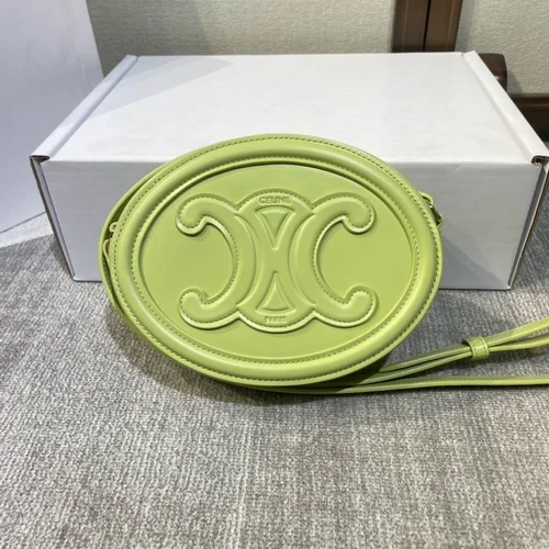 Celine Cuir Triomphe Original Large Shoulder Bag Authentic Luxury