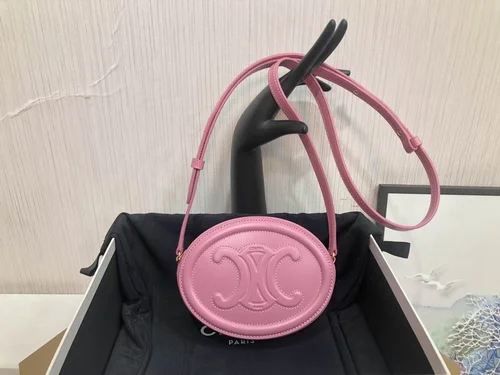 Celine Cuir Triomphe Original Large Shoulder Bag Authentic Luxury