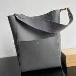 Celine Sangle Bucket Bag Small Women Luxury Canvas Leather