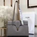 Celine Soft 16 Medium Shoulder Bag Women Luxury Leather