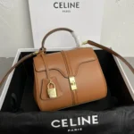 Celine Soft 16 Medium Shoulder Bag Women Luxury Leather