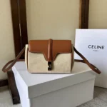Celine Soft 16 Medium Shoulder Bag Women Luxury Leather