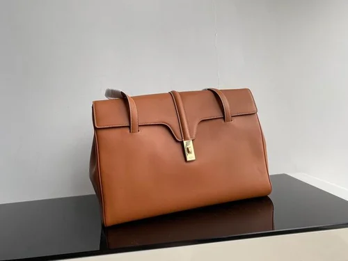 Celine Soft 16 Medium Shoulder Bag Women Luxury Leather