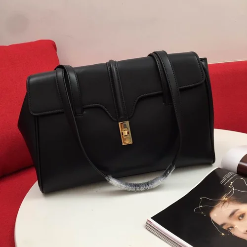 Celine Soft 16 Medium Shoulder Bag Women Luxury Leather