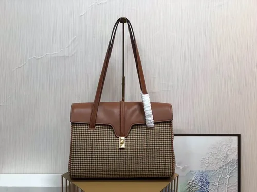 Celine Soft 16 Medium Shoulder Bag Women Luxury Leather