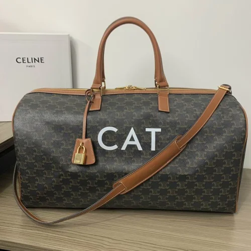 Celine Large Travel Bag Weekend Duffel Original Authentic Luxury