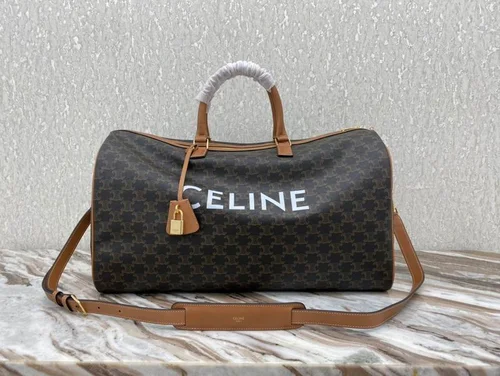 Celine Large Travel Bag Weekend Duffel Original Authentic Luxury