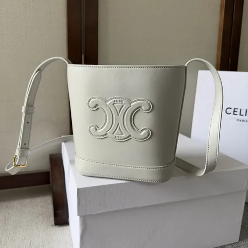 Celine Original Bucket Bag Authentic Triomphe Canvas Luxury