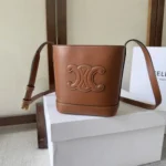 Celine Original Bucket Bag Authentic Triomphe Canvas Luxury