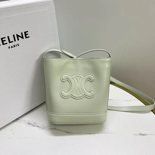 Celine Original Bucket Bag Authentic Triomphe Canvas Luxury