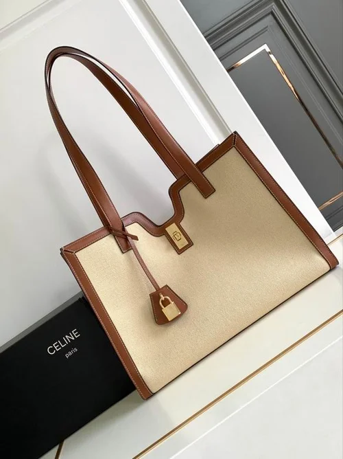 Celine Large Shopping Bag Original Authentic Canvas Luxury