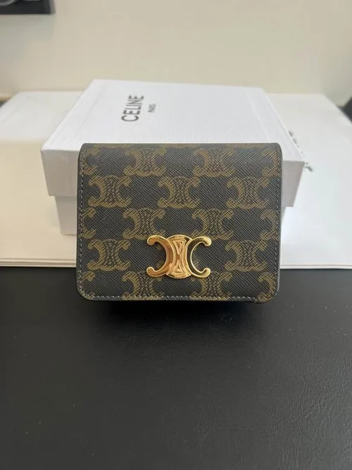 Celine Purse Original Wallet Authentic Luxury Leather