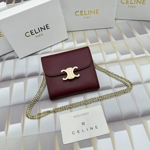 Celine Purse Original Wallet Authentic Luxury Leather