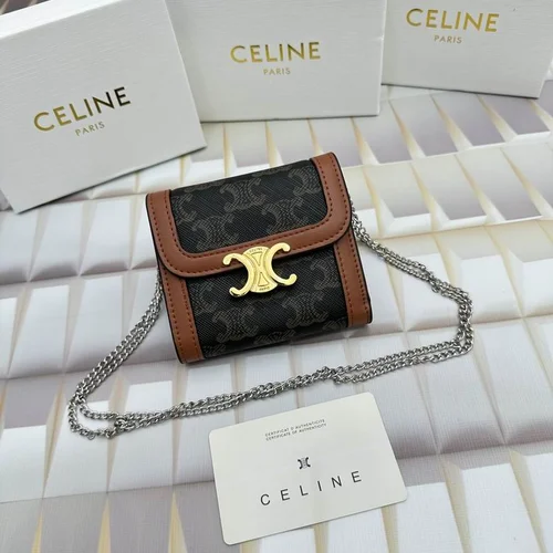 Celine Purse Original Wallet Authentic Luxury Leather