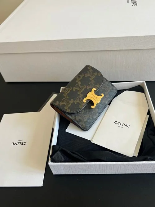 Celine Purse Original Wallet Authentic Luxury Leather