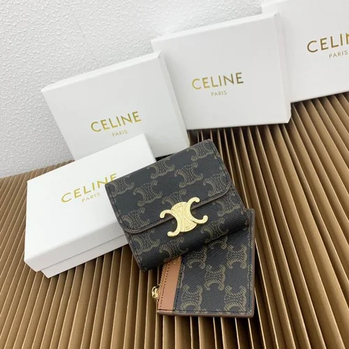Celine Purse Original Wallet Authentic Luxury Leather