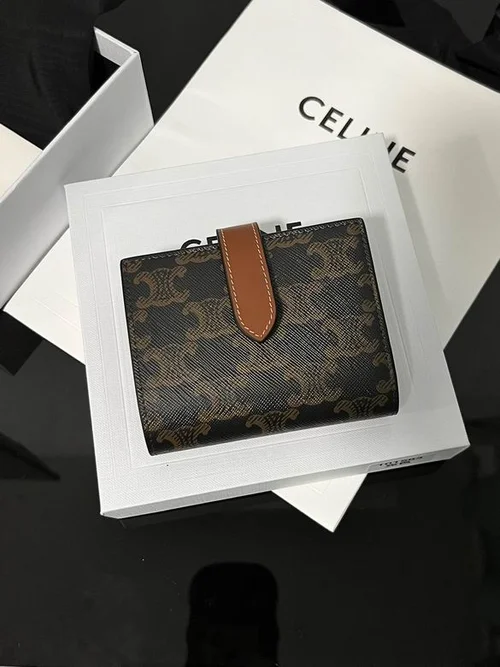Celine Purse Original Wallet Authentic Luxury Leather