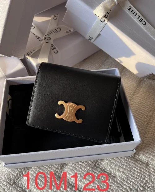 Celine Purse Original Wallet Authentic Luxury Leather