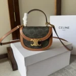 Celine Triomphe Small Canvas Bag Women Luxury Designer