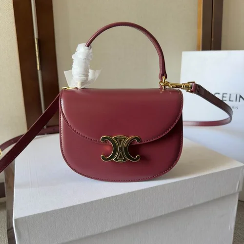 Celine Triomphe Small Canvas Bag Women Luxury Designer