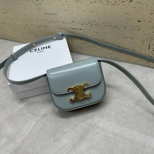 Celine Triomphe Small Canvas Bag Women Luxury Designer