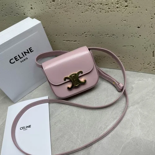 Celine Triomphe Small Canvas Bag Women Luxury Designer