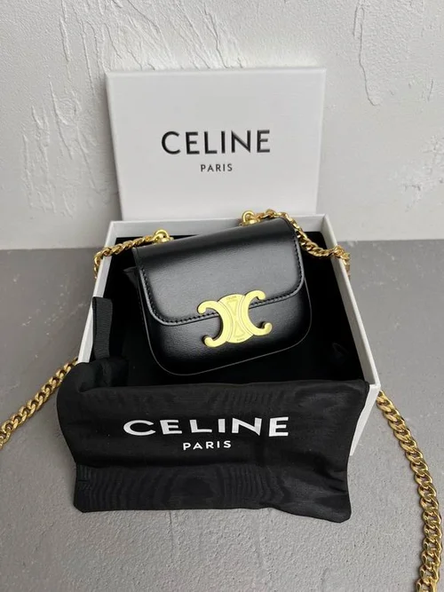 Celine Triomphe Small Canvas Bag Women Luxury Designer