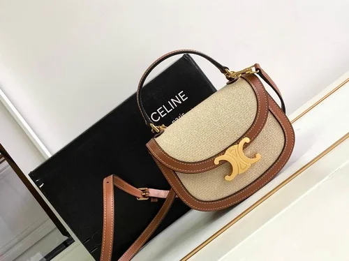 Celine Triomphe Small Canvas Bag Women Luxury Designer