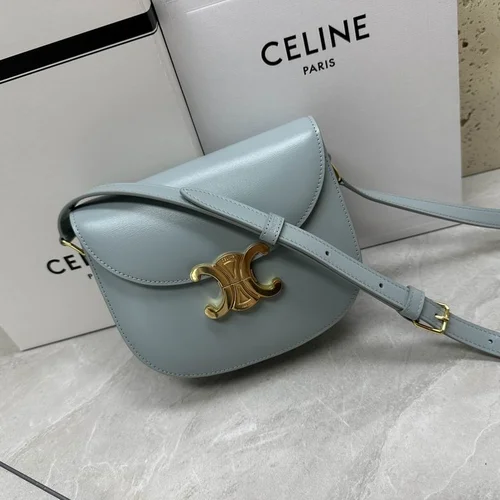 Celine Triomphe Small Canvas Bag Women Luxury Designer