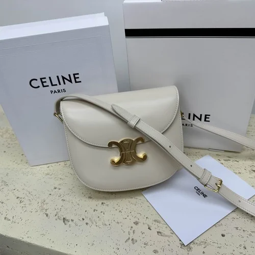 Celine Triomphe Small Canvas Bag Women Luxury Designer