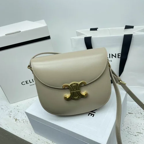 Celine Triomphe Small Canvas Bag Women Luxury Designer