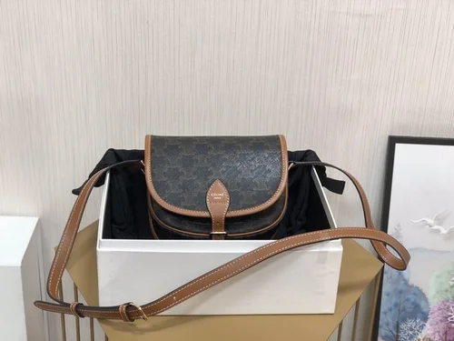 Celine Triomphe Small Canvas Bag Women Luxury Designer