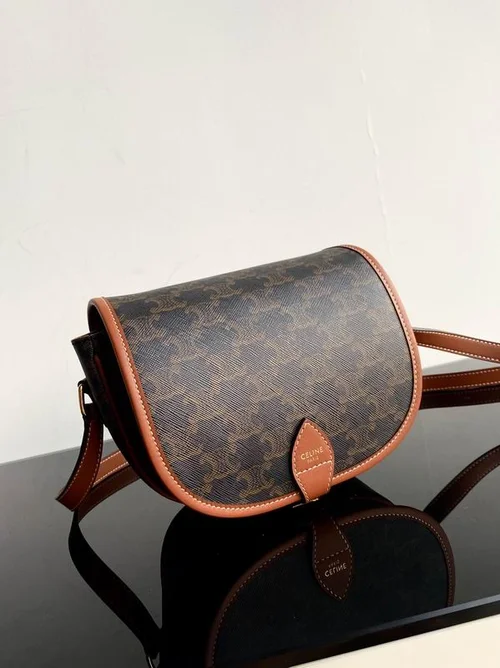 Celine Triomphe Small Canvas Bag Women Luxury Designer