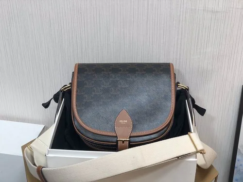 Celine Triomphe Small Canvas Bag Women Luxury Designer