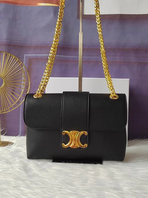 11 Celine Large Shoulder Bag Women Luxury Smooth Leather Designer