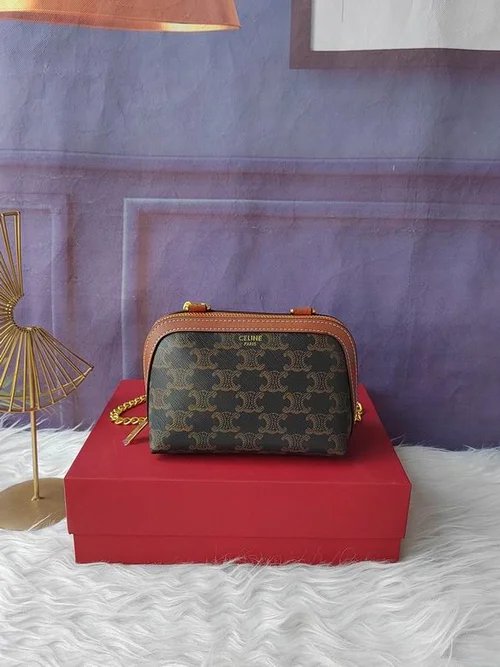 11 Celine Large Shoulder Bag Women Luxury Smooth Leather Designer