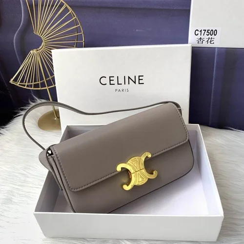 11 Celine Large Shoulder Bag Women Luxury Smooth Leather Designer
