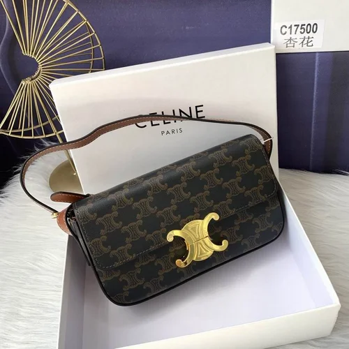 11 Celine Large Shoulder Bag Women Luxury Smooth Leather Designer