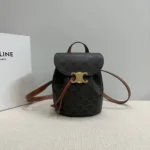 Celine Original Backpack Women Men Luxury Triomphe Canvas